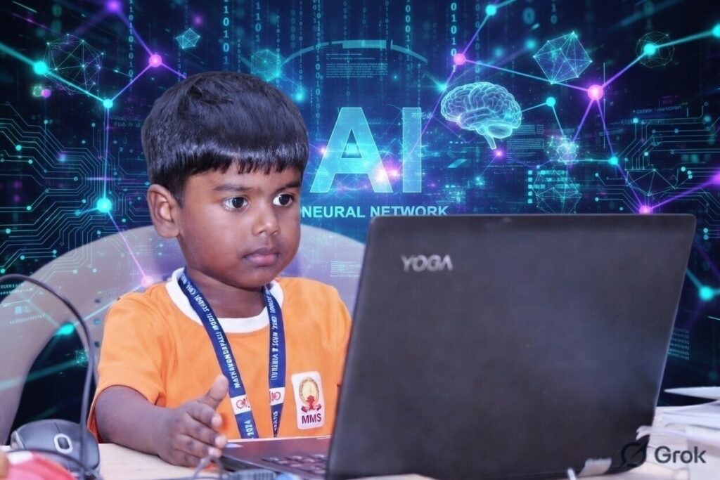 Artificial Intelligence in Classrooms: How Mathakondapalli Model School (MMS), Hosur is Preparing Students for the Future