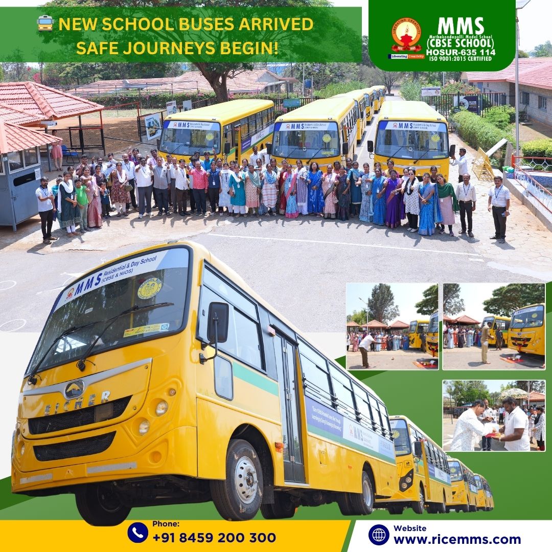NEW SCHOOL BUSES ARRIVED – SAFE JOURNEYS BEGIN!